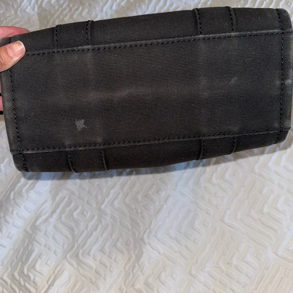 Marc Jacobs Black Canvas Tote Bag - Picture 9 of 11